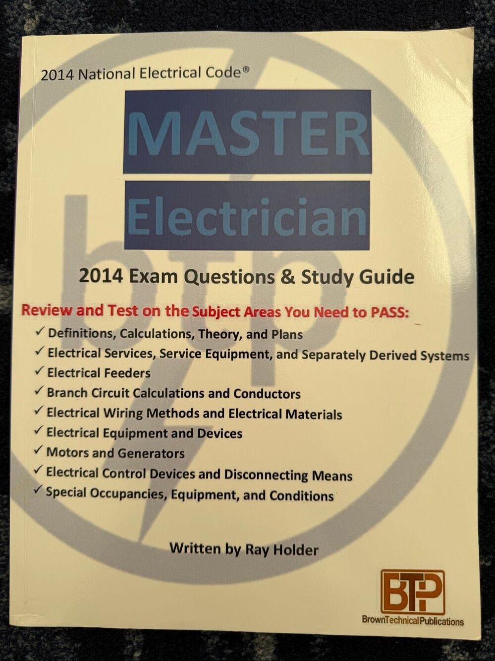 2014 National Electrical Code® Master Electrician Exam Questions & Study Guide